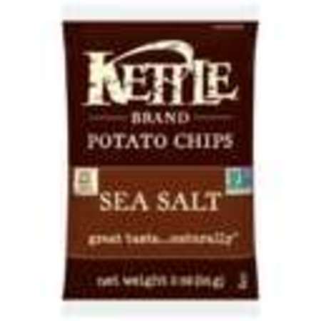 KETTLE FOODS Kettle Foods Sea Salt Potato Chips 2 oz., PK24 109570